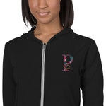 *Paisley Project Branded Collection* Embroidered Zip Hoodie Unisex Sizes XS-2XL