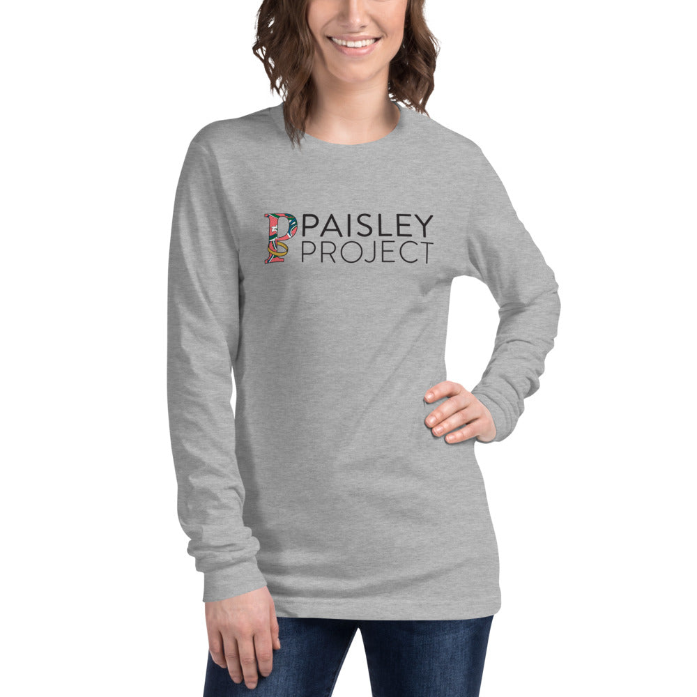 *Paisley Project Branded Collection* Long Sleeve Tee Unisex Sizes XS-2XL