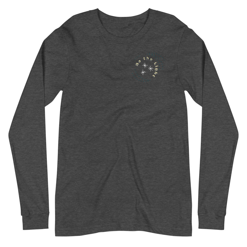 *Be the Light* Design Unisex Long-Sleeve Tee
