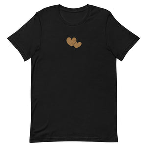 *Heart of Gold* Embroidered Short-Sleeve Unisex T-Shirt