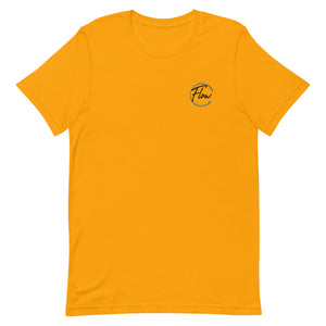 *FLOW Logo* Embroidered Short-Sleeve Unisex T-Shirt