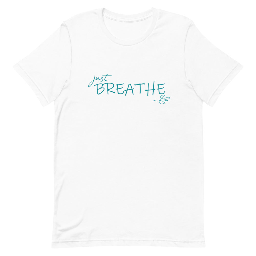 *Just Breathe* Short-Sleeve Unisex Crew-Neck Tee