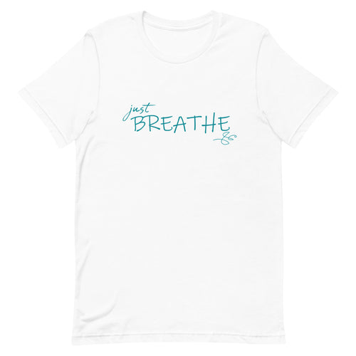 *Just Breathe* Short-Sleeve Unisex Crew-Neck Tee