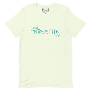 *Just Breathe* Short-Sleeve Unisex Crew-Neck Tee