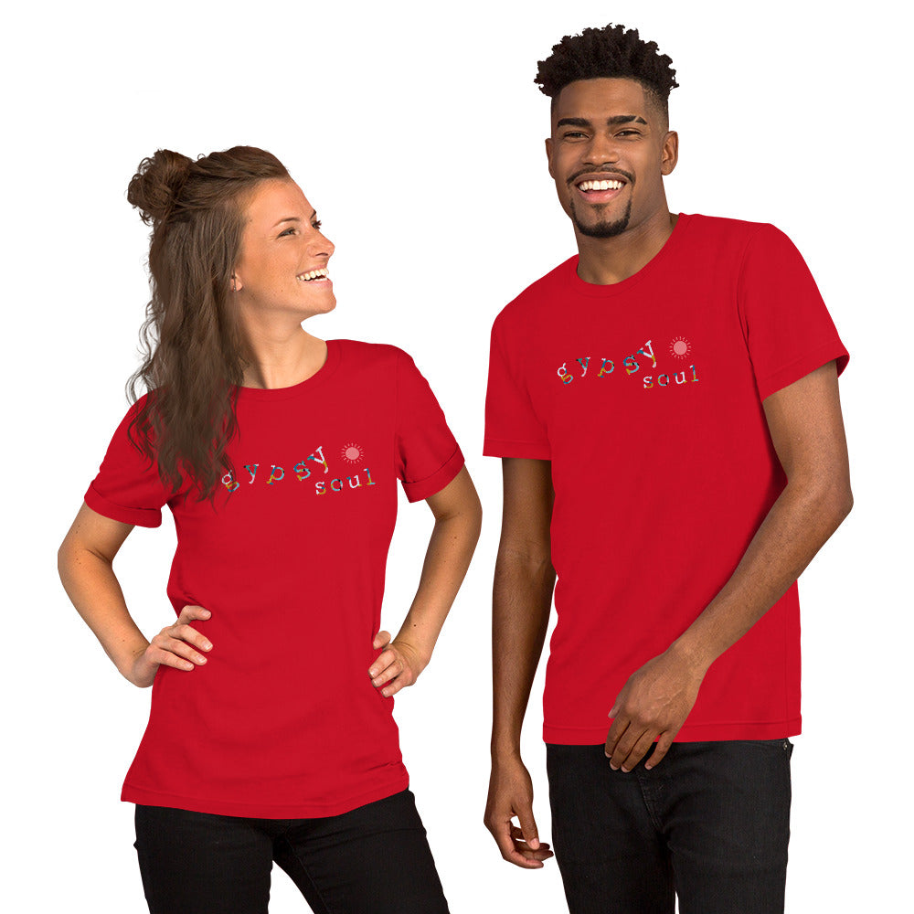 *Gypsy Soul* Short-Sleeve Crew-Neck Tee