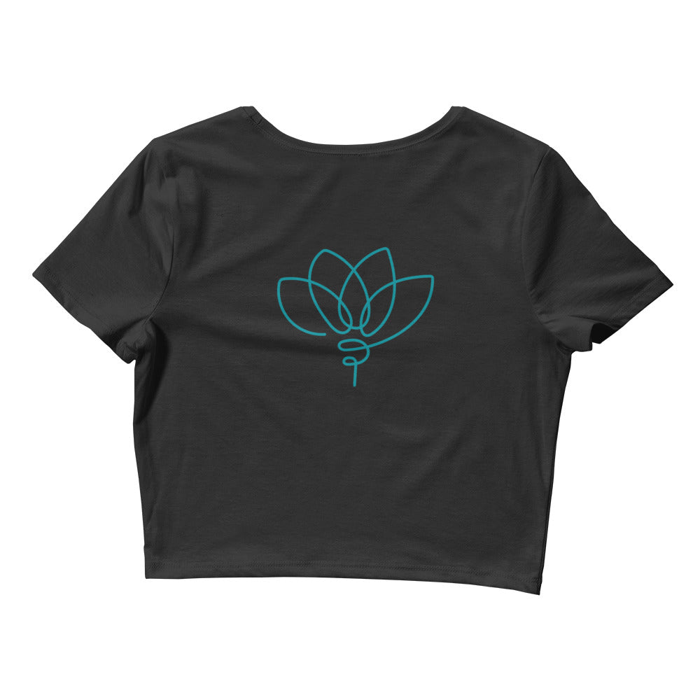 *Just Breathe* Women’s Crop Tee