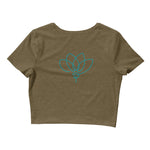 *Just Breathe* Women’s Crop Tee