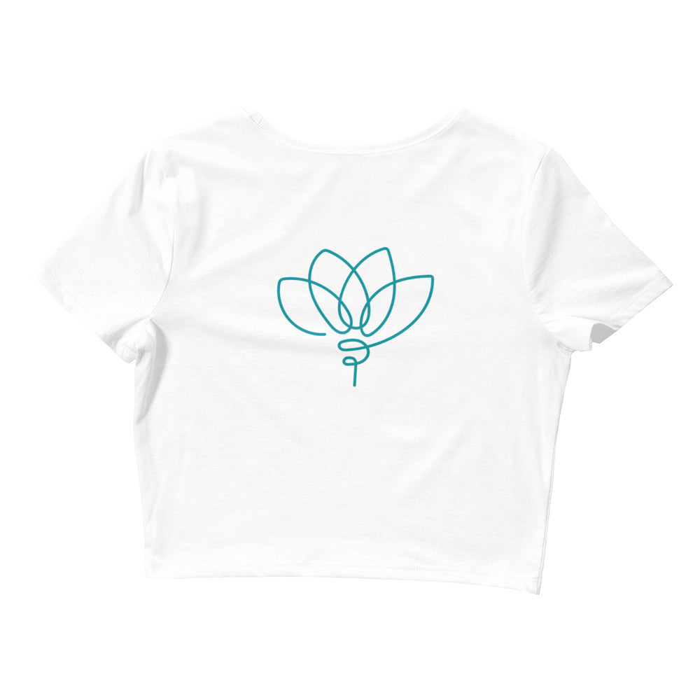 *Just Breathe* Women’s Crop Tee