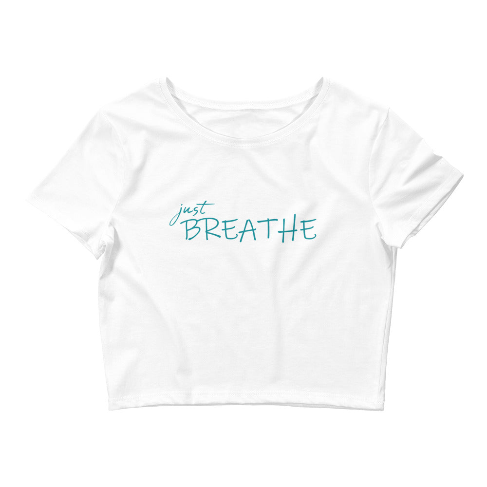 *Just Breathe* Women’s Crop Tee