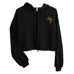 SCOPE International Embroidered Ladies' Crop Hoodie