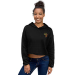 SCOPE International Embroidered Ladies' Crop Hoodie