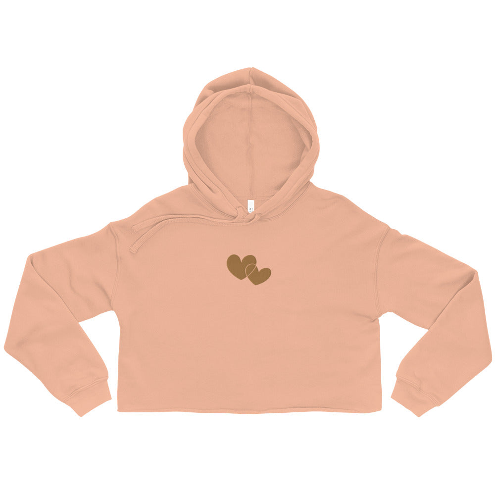 *Heart of Gold* Crop Hoodie
