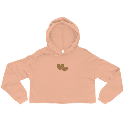 *Heart of Gold* Crop Hoodie