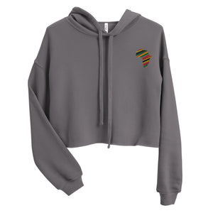SCOPE International Embroidered Ladies' Crop Hoodie
