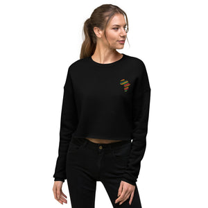 SCOPE International Embroidered Ladies' Crop Sweatshirt