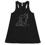 Yoga Pose Women's Flowy Racerback Tank Sizes XS-2XL