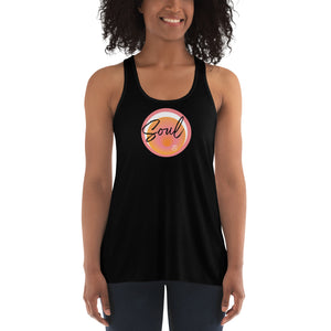 *Soul* Graphic Design, Ladies Flowy Racerback Tank XS-2XL