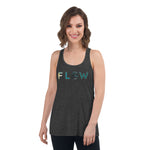 *FLOW* Women's Flowy Racerback Tank Ladies Sizes XS-2XL