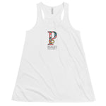 *Paisley Project Branded Collection* Flowy Racerback Tank Ladies Sizes XS-2XL
