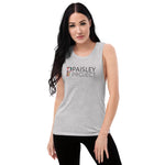 *Paisley Project Branded Collection* Mona Lisa Muscle Tank Ladies Sizes S-2XL