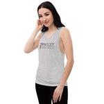 *Paisley Project Branded Collection* Mona Lisa Muscle Tank Ladies Sizes S-2XL