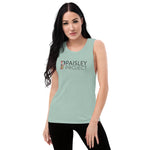*Paisley Project Branded Collection* Mona Lisa Muscle Tank Ladies Sizes S-2XL