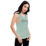 *Paisley Project Branded Collection* Mona Lisa Muscle Tank Ladies Sizes S-2XL