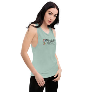 *Paisley Project Branded Collection* Mona Lisa Muscle Tank Ladies Sizes S-2XL