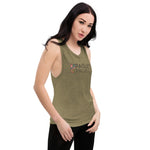 *Paisley Project Branded Collection* Mona Lisa Muscle Tank Ladies Sizes S-2XL