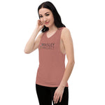 *Paisley Project Branded Collection* Mona Lisa Muscle Tank Ladies Sizes S-2XL