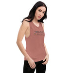 *Paisley Project Branded Collection* Mona Lisa Muscle Tank Ladies Sizes S-2XL