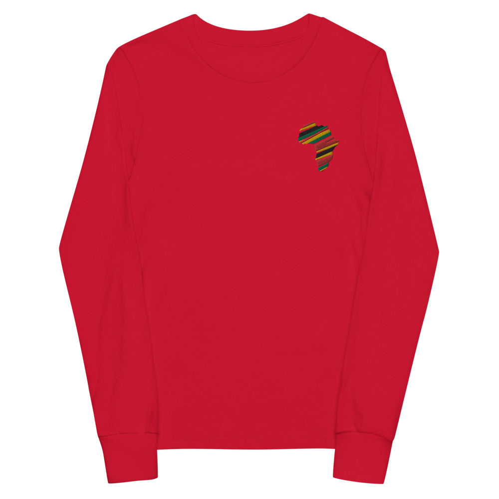 SCOPE International Embroidered Youth Long Sleeve Tee