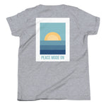 Youth Short Sleeve T-Shirt *Peace Mode On* Graphic Design