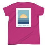 Youth Short Sleeve T-Shirt *Peace Mode On* Graphic Design