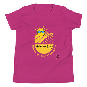 *Adventure Day* Design, Youth Short Sleeve T-Shirt