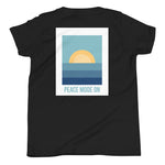 Youth Short Sleeve T-Shirt *Peace Mode On* Graphic Design