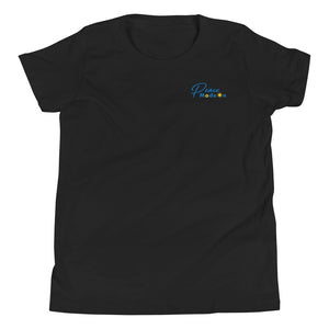 Youth Short Sleeve T-Shirt *Peace Mode On* Graphic Design