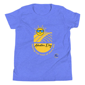 *Adventure Day* Design, Youth Short Sleeve T-Shirt