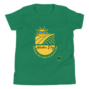 *Adventure Day* Design, Youth Short Sleeve T-Shirt