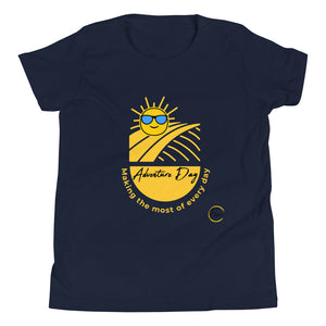 *Adventure Day* Design, Youth Short Sleeve T-Shirt