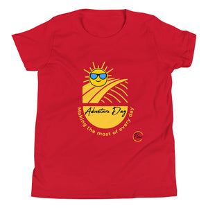 *Adventure Day* Design, Youth Short Sleeve T-Shirt