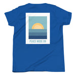Youth Short Sleeve T-Shirt *Peace Mode On* Graphic Design