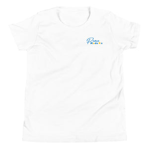 Youth Short Sleeve T-Shirt *Peace Mode On* Graphic Design